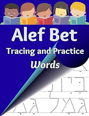 alef bet tracing and practice words practice writing hebrew words 1st edition sharon asher ,cactus pear books