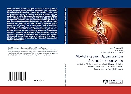 modeling and optimization of protein expression statistical methods and metabolic flux analysis for