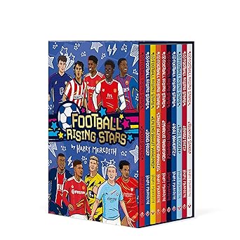 football rising stars 10 book box set 1st edition harry meredith 1782268928, 978-1782268925