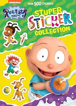 stuper sticker collection activity book with stickers 1st edition golden books 0593431723, 978-0593431726