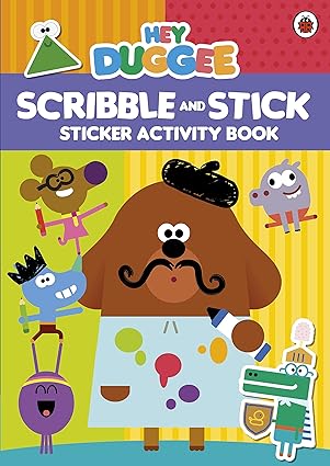 hey duggee scribble and stick sticker activity book 1st edition hey duggee 1405928921, 978-1405928922