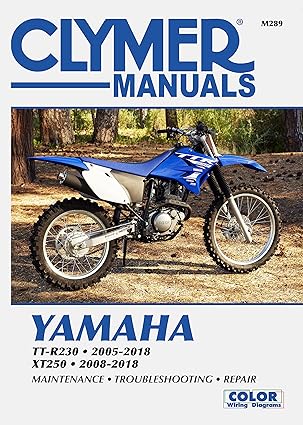 yamaha tt r230 2005 2018 xt250 2008 2018 maintenance troubleshooting repair 1st edition haynes publishing