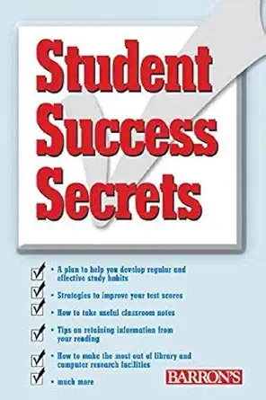 student success secrets 1st edition eric jensen m a 0764120077, 978-0764120077