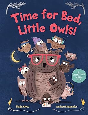 time for bed little owls an interactive bedtime book 1st edition katja alves ,andrea stegmaier ,polly lawson