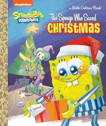 the sponge who saved christmas 1st edition melissa wygand ,golden books 0593904346, 978-0593904343
