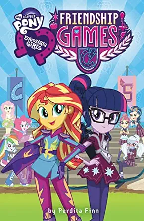 my little pony equestria girls friendship games 1st edition perdita finn 0316410802, 978-0316410809