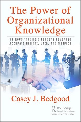 the power of organizational knowledge 1st edition casey j bedgood 1032326336, 978-1032326337