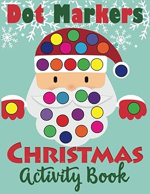 dot markers christmas activity book 1st edition blue wave press 1647900808, 978-1647900809
