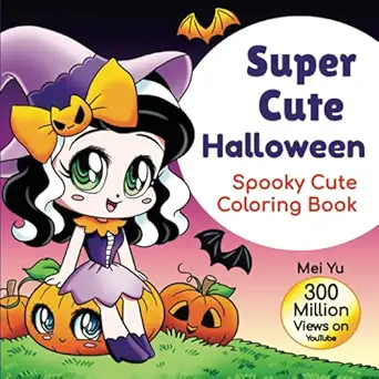 super cute halloween spooky cute coloring book cute coloring book for teens and young adults with fun