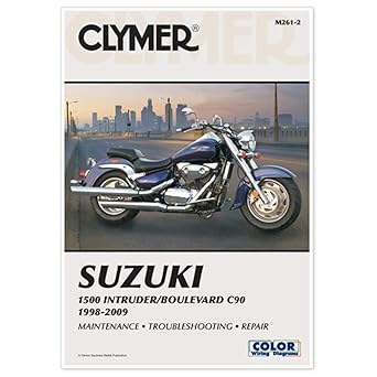 clymer suzuki 1500 intruder/boulevard c90 1998 2007 1st edition james grooms 1599691736, 978-1599691732