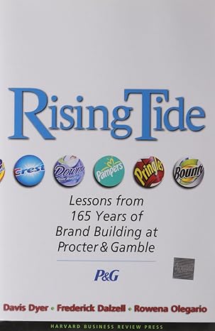rising tide lessons from 165 years of brand building at procter and gamble 1st edition davis dyer ,frederick