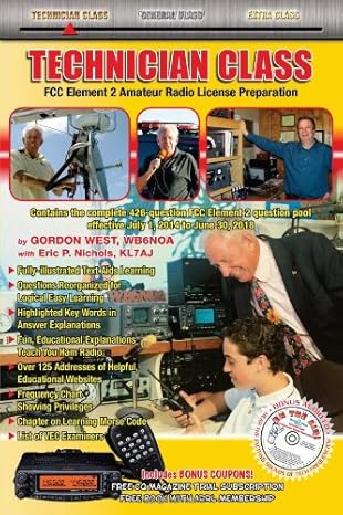 2014 2018 technician class book 1st edition gordon west 0945053797, 978-0945053798