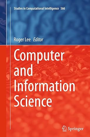 computer and information science 1st edition roger lee 3319361724, 978-3319361727