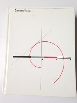 calculus 1st edition harley flanders 0716716437, 978-0716716433