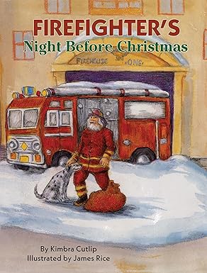 firefighters night before christmas 1st edition kimbra cutlip 1589800540, 978-1589800540