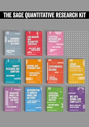the sage quantitative research kit 1st edition richard d wiggins 152977098x, 978-1529770988