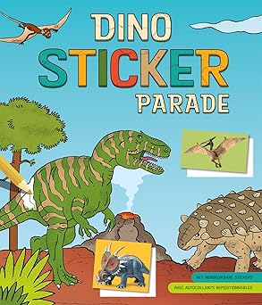 dino sticker parade 1st edition petra theissen petra 9044763008, 978-9044763003