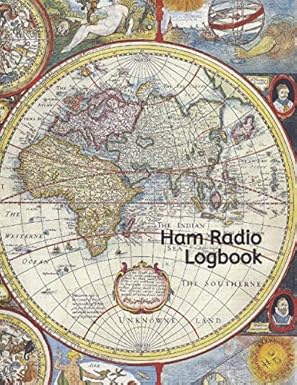 ham radio logbook amateur radio operator station log book log rst qsl frequency contact call sign and more