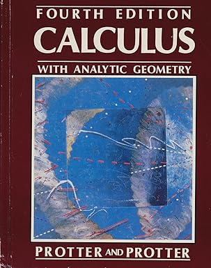 calculus 1st edition murray h protter ,philip e protter 0867200936, 978-0867200935