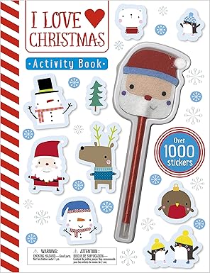 i love christmas activity book 1st edition make believe ideas 1785984462, 978-1785984464