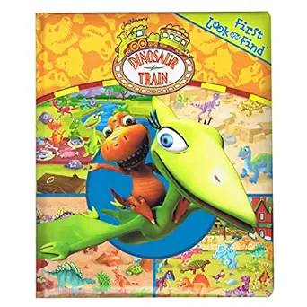 first look and find dinosaur train 1st edition caleb meurer 1450819060, 978-1450819060