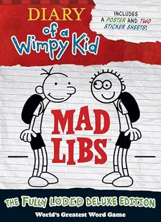 diary of a wimpy kid mad libs the fully la ded 1st edition mad libs 0515158305, 978-0515158304