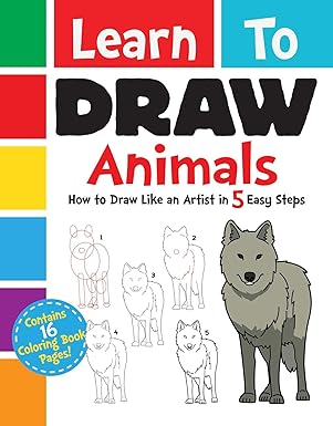 learn to draw animals how to draw like an artist in 5 easy steps 1st edition racehorse for young readers