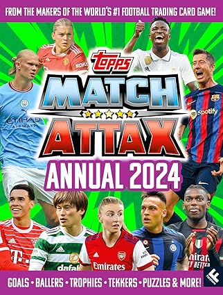 match attax annual 2024 the best official illustrated football annual brand new for 2023 a the perfect gift