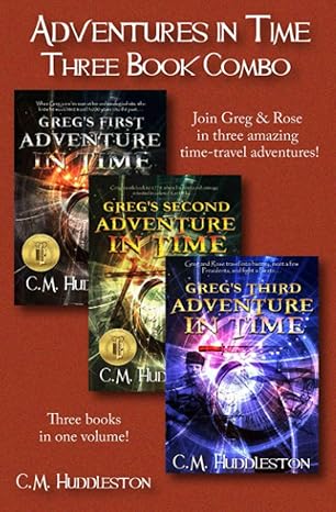 adventures in time three book combo 1st edition c m huddleston 1732833303, 978-1732833302