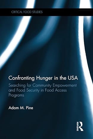 confronting hunger in the usa 1st edition adam m pine 1472411196, 978-1472411198