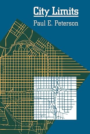 city limits 1st edition paul e peterson 0226662934, 978-0226662930