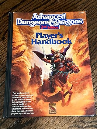 advanced dungeons and dragons players handbook 1st edition david zeb cook 0880387165, 978-0880387163