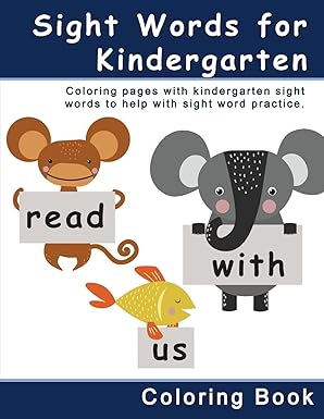 sight words for kindergarten coloring book coloring pages with kindergarten sight words to help with sight