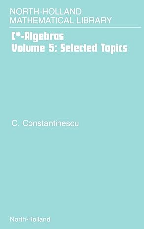 selected topics 1st edition corneliu constantinescu 0444507531, 978-0444507532