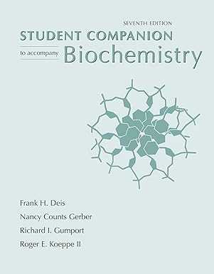 biochemistry student companion 1st edition frank h deis ,nancy counts gerber ,richard i gumport ,roger e