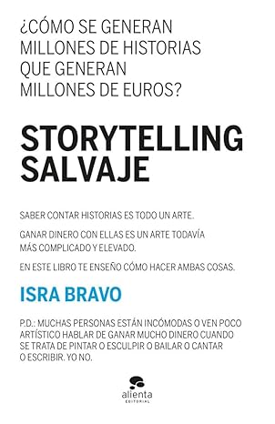 storytelling salvaje 1st edition isra bravo 8413442982, 978-8413442983