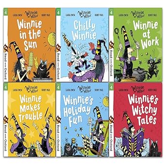 read with oxford winnie and wilbur 6 books collection set level stage 4 1st edition laura owen 0192777823,