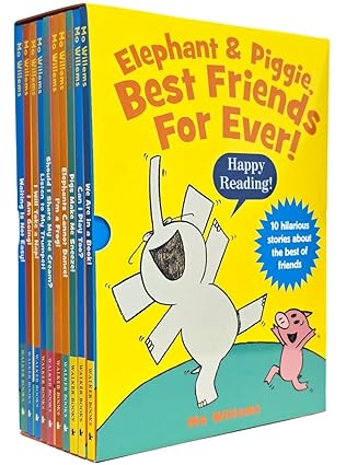 elephant and piggie best friends for ever series by mo willems 10 picture books collection box set 1st