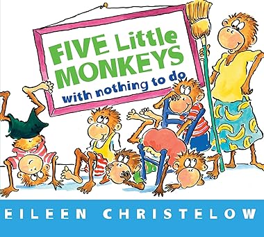 five little monkeys with nothing to do 1st edition eileen christelow 0544088905, 978-0544088900
