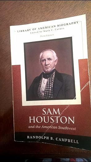 sam houston and the american southwest 1st edition randolph campbell 0321385721, 978-0321385727