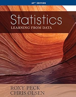 statistics learning from data 1st edition roxy peck ,chris olsen 1285085248, 978-1285085241