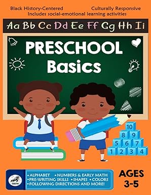 preschool basics preschool workbook ages 3 to 5 alphabet numbers 1 10 colors shapes pre writing phonics
