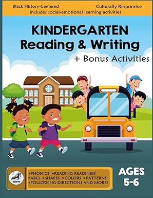 kindergarten reading and writing kindergarten workbook ages 5 to 6 abcs phonics sight words story order