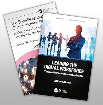 the security leadera s communication playbook and leading the digital workforce set 1st edition jeffrey w