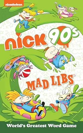 nickelodeon nick 90s mad libs worlds greatest word game 1st edition gabriella degennaro ,mad libs 0593096282,