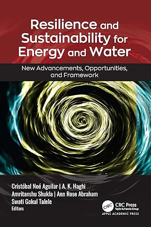 resilience and sustainability for energy and water new advancements opportunities and framework 1st edition