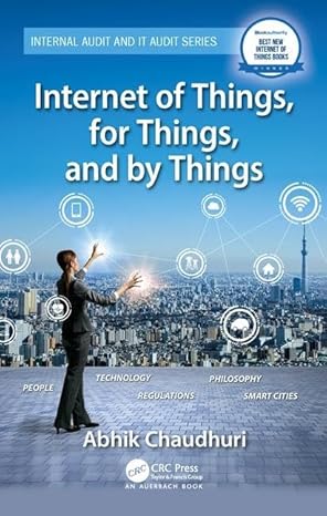 internet of things for things and by things 1st edition abhik chaudhuri 113871044x, 978-1138710443