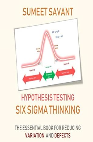 hypothesis testing 1st edition sumeet savant 139361096x, 978-1393610960