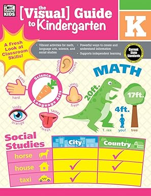 visual guide to kindergarten 1st edition thinking kids ,carson dellosa publishing 1483826813, 978-1483826813