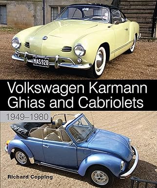 volkswagen karmann ghias and cabriolets 1949 1980 1st edition richard copping 184797418x, 978-1847974181
